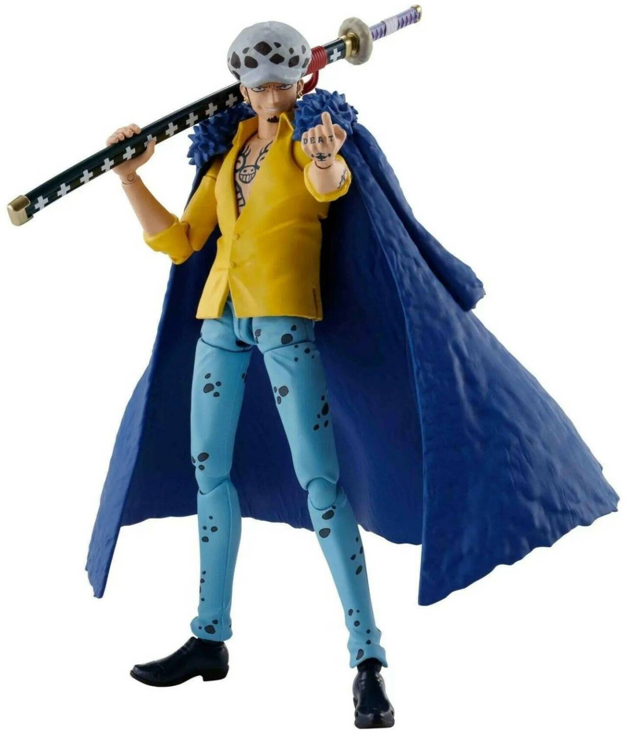 Sammelfiguren Bandai S.H. Figuarts One Piece Trafalgar Law The Raid on Onigashima 16cm