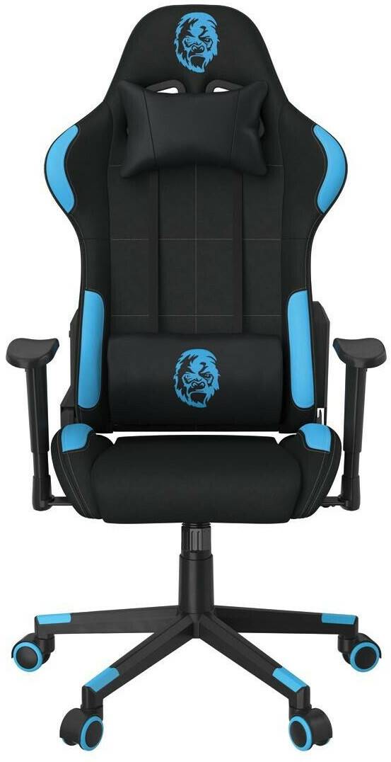 Livarno Gamingstuhl im Racing-Design schwarz/blau Gamingstühle